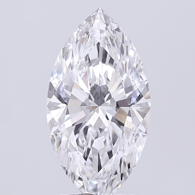 3.31 Carat Marquise Cut Lab Grown Diamond VVS1 D