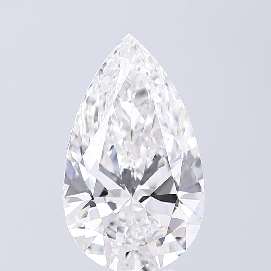 3.31 Carat Pear Lab Grown Diamond VS1 D
