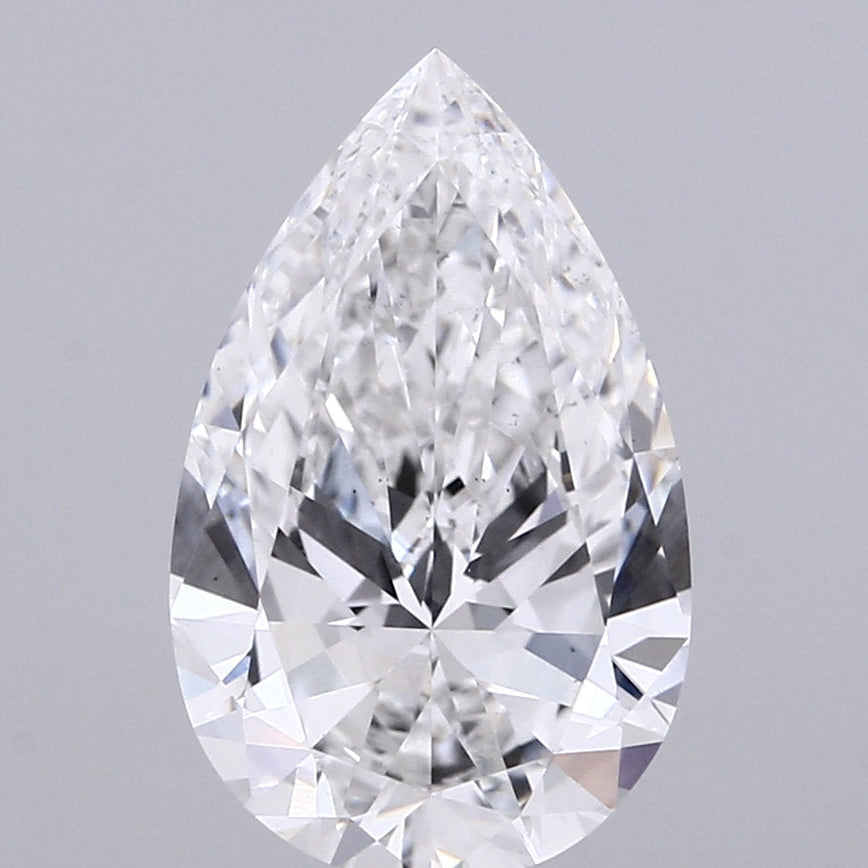 3.31 Carat Pear Lab Grown Diamond VS2 E