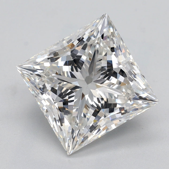 3.34 CT Princess Cut Lab-Grown Diamond - IGI Certified, G Color, VS1 Clarity