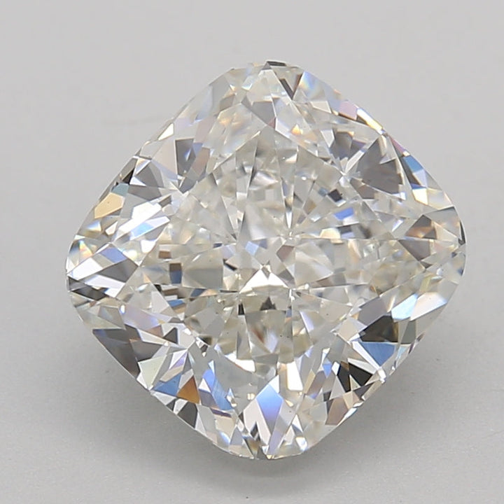 3.34 Carat Cushion Cut Lab Grown Diamond VS1 H