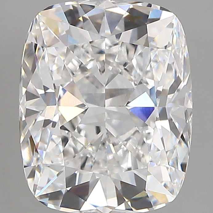 3.37 Carat Cushion Cut Lab Grown Diamond VVS1 D