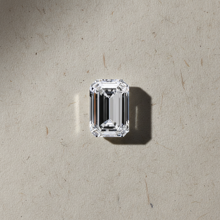 3.37 Carat Emerald Lab Grown Diamond, VVS1/F