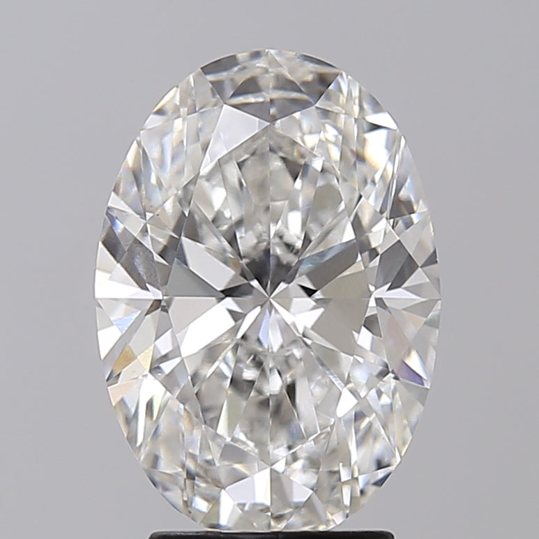 3.37 Carat Oval Cut Lab Grown Diamond VS1 F