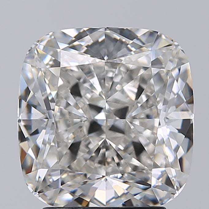 3.38 Carat Cushion Cut Lab Grown Diamond VS1 H
