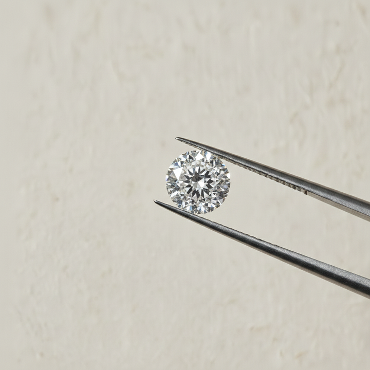 3,40 Karat portugiesischer geschliffener, im Labor gezüchteter Diamant, VS2/F