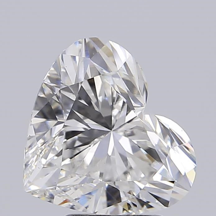 3.48 Carat Heart Cut Lab Grown Diamond VS2E