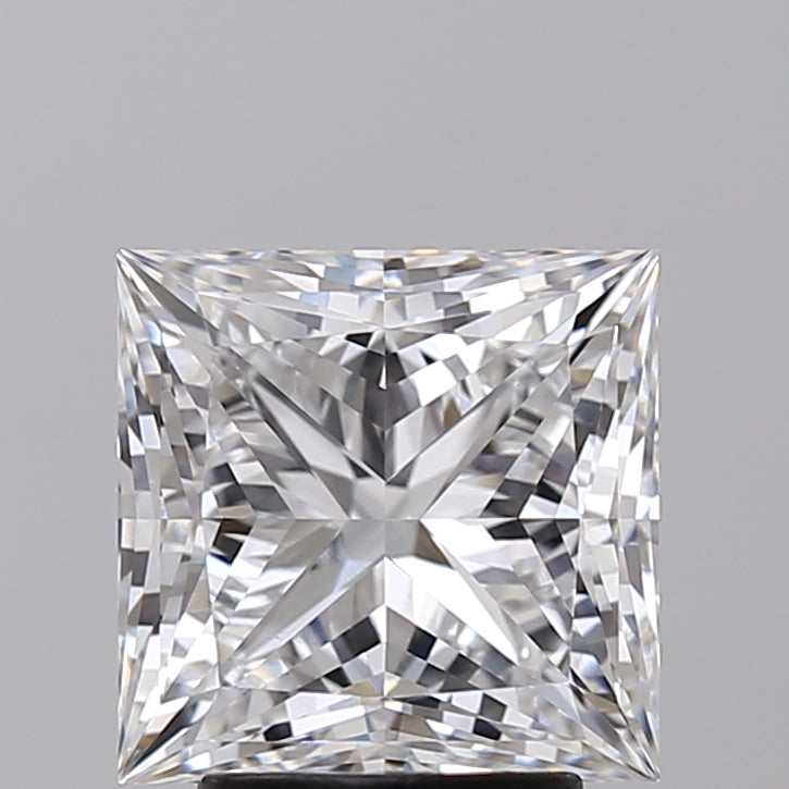 3.49 CT Princess Cut Lab-Grown Diamond - IGI Certified, D Color, VVS2 Clarity