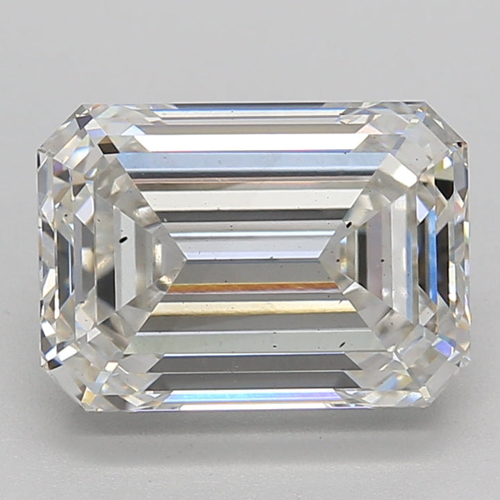 3.49 Carat Emerald Cut Lab Grown Diamond SI1 H