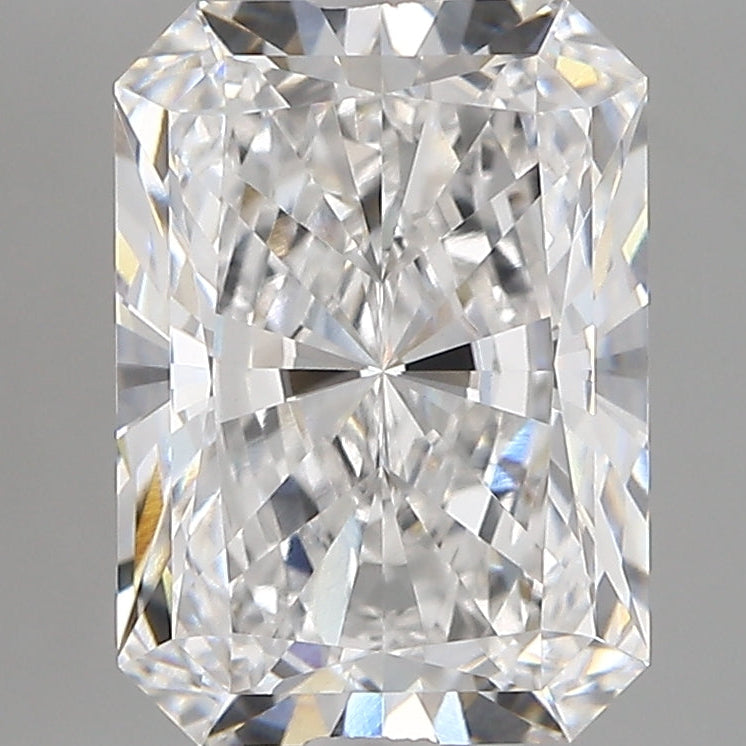 3.49 Carat Radiant Cut Lab Grown Diamond VVS1 E