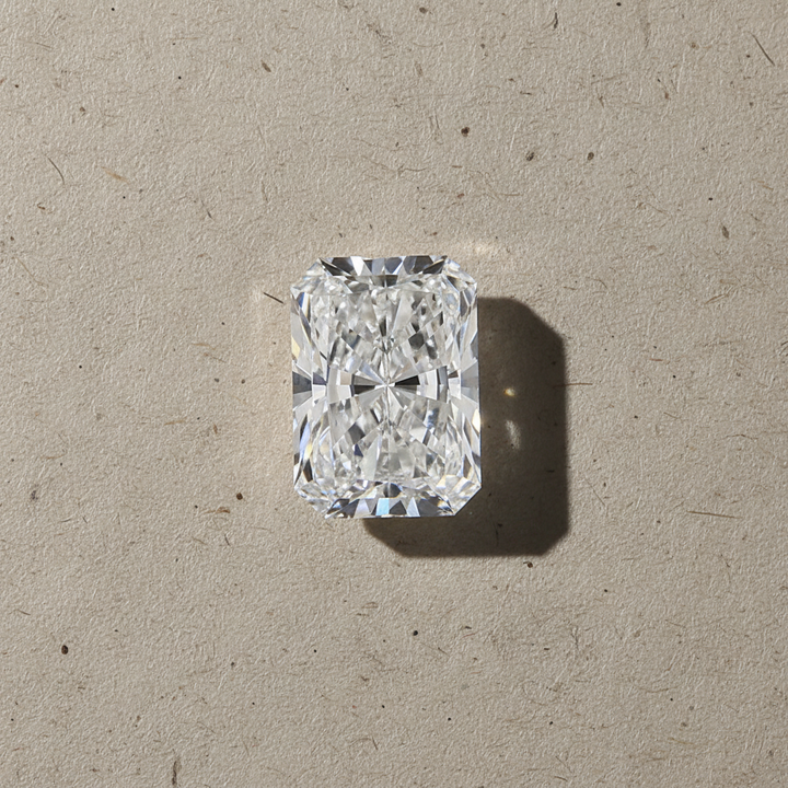 3,49 Karat strahlender, im Labor gezüchteter Diamant, VVS1/E