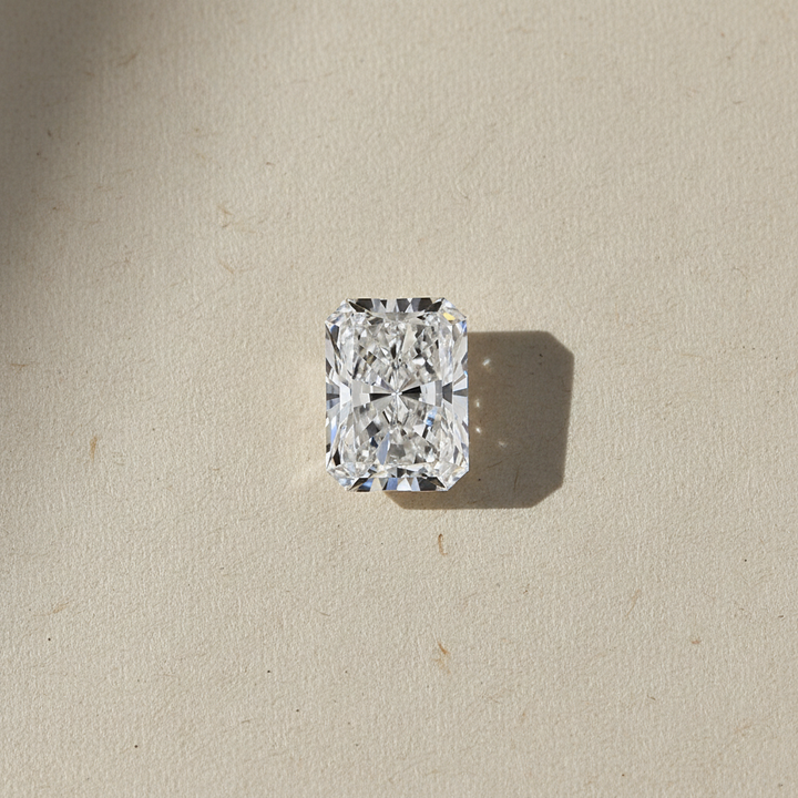 3,49 Karat strahlender, im Labor gezüchteter Diamant, VVS1/E
