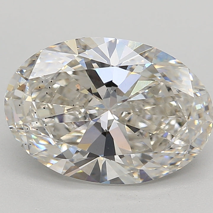 3.50 Carat Oval Cut Lab Grown Diamond VS2 I