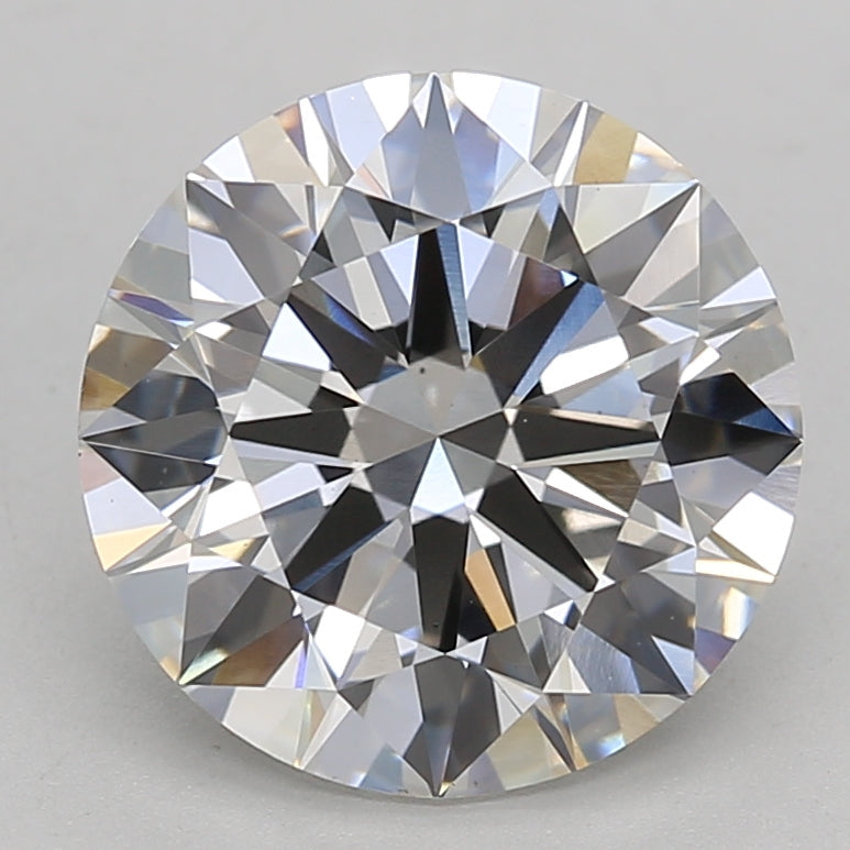 Diamant rond cultivé en laboratoire de 3,50 carats VS1 G