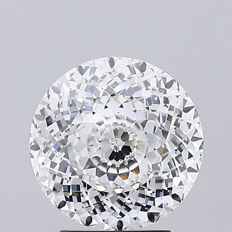 Diamant cultivé en laboratoire de taille portugaise de 3,51 carats VVS2 F
