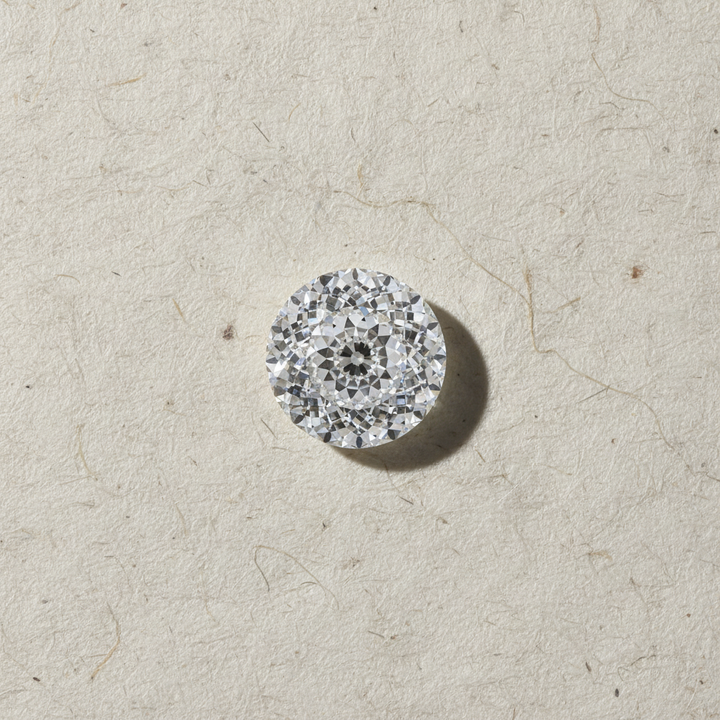 3,51 Karat portugiesischer geschliffener, im Labor gezüchteter Diamant, VVS2/F