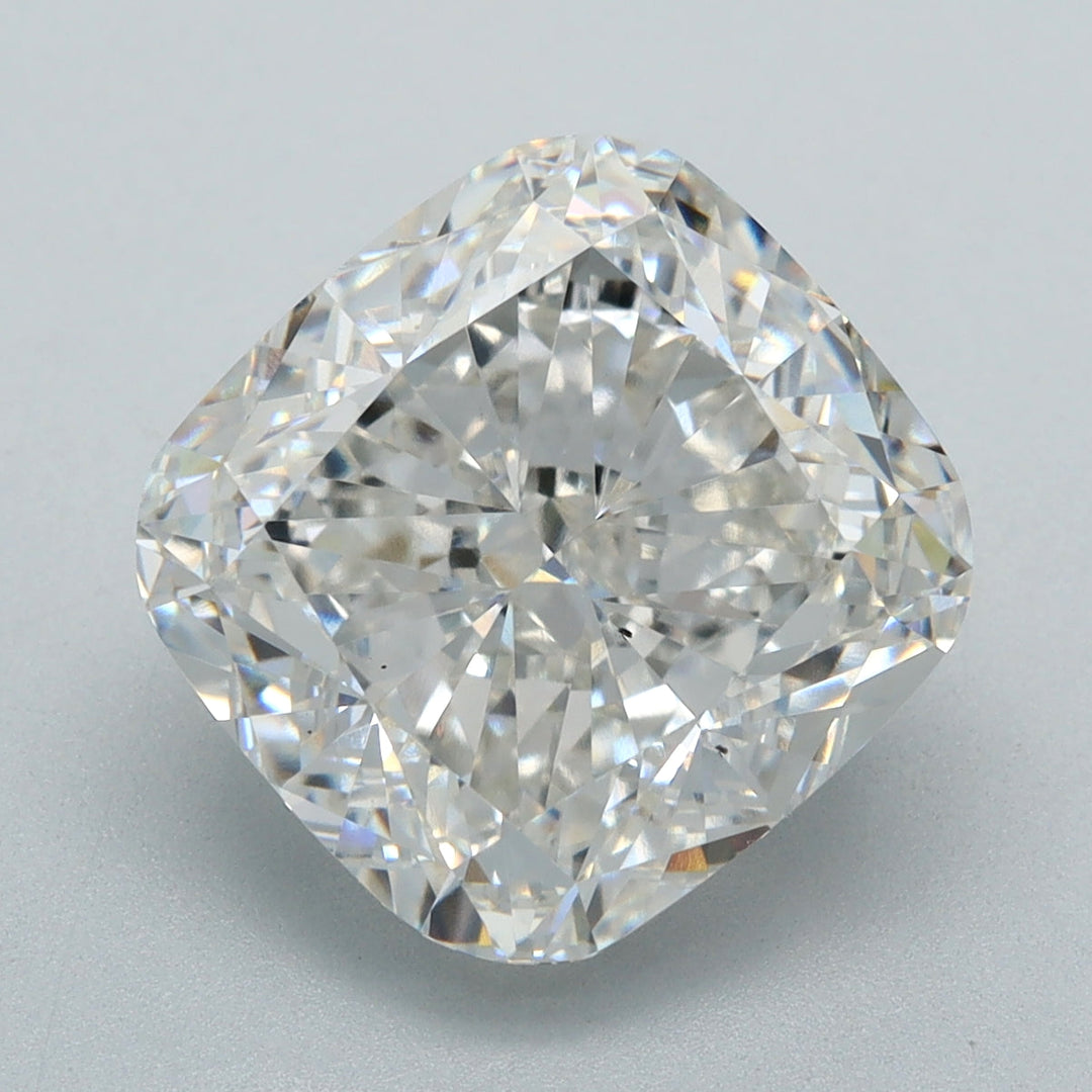 3.52 Carat Cushion Cut Lab Grown Diamond VS2 G