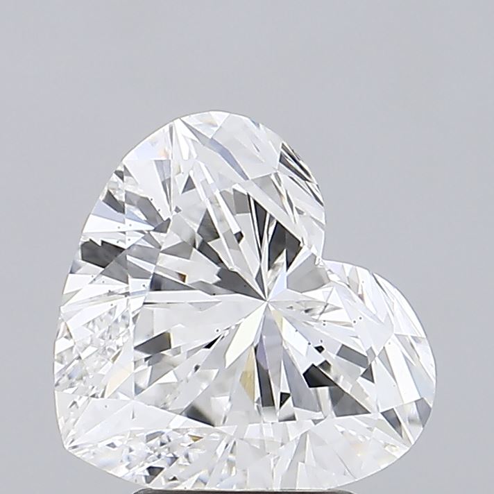 3.52 Carat Heart Cut Lab Grown Diamond VS2E