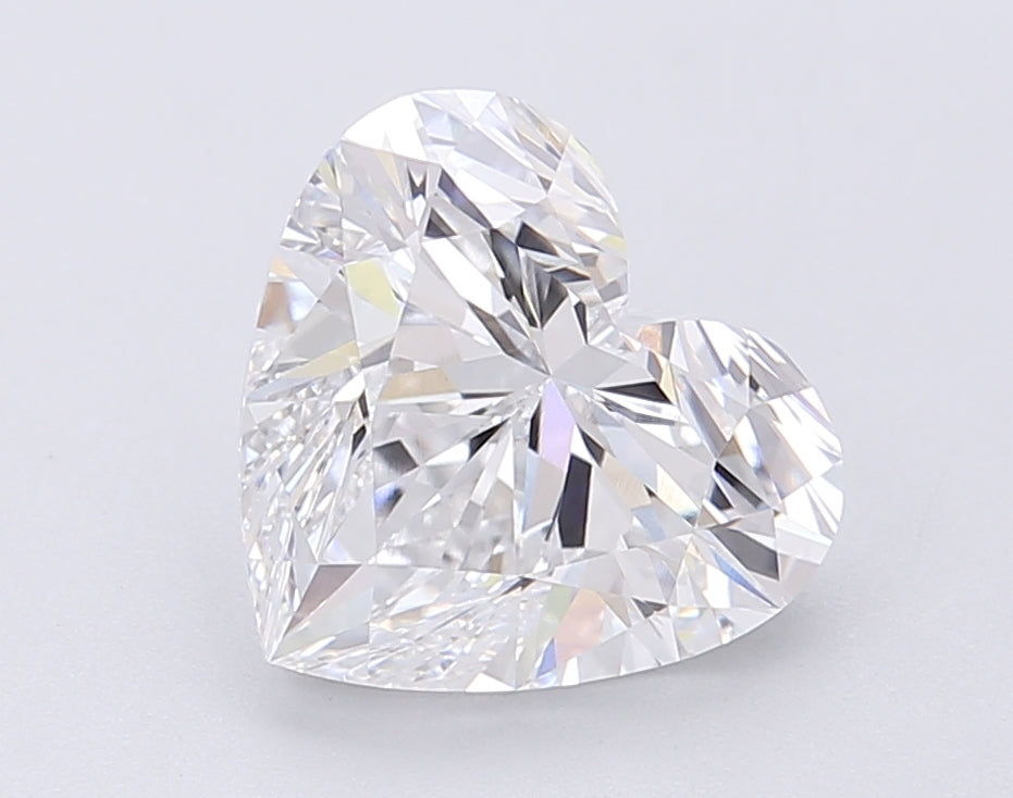 3.52 Carat Heart Cut Lab Grown Diamond VVS1D