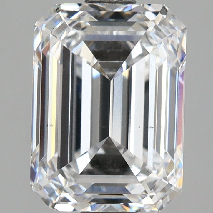 3.53 Carat Emerald Cut Lab Grown Diamond VS2 D