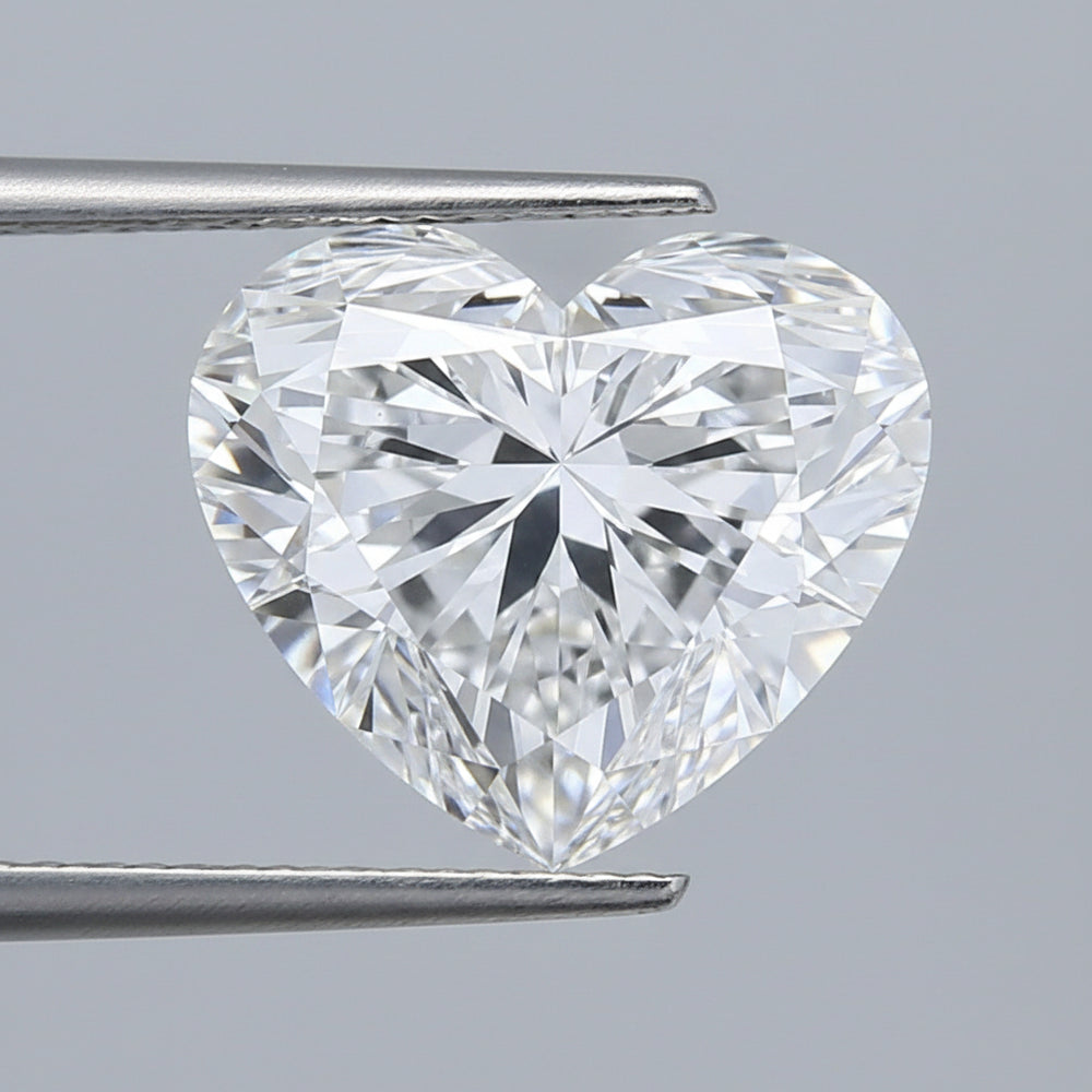 3.53 Carat Heart Lab Grown Diamond VS1 D