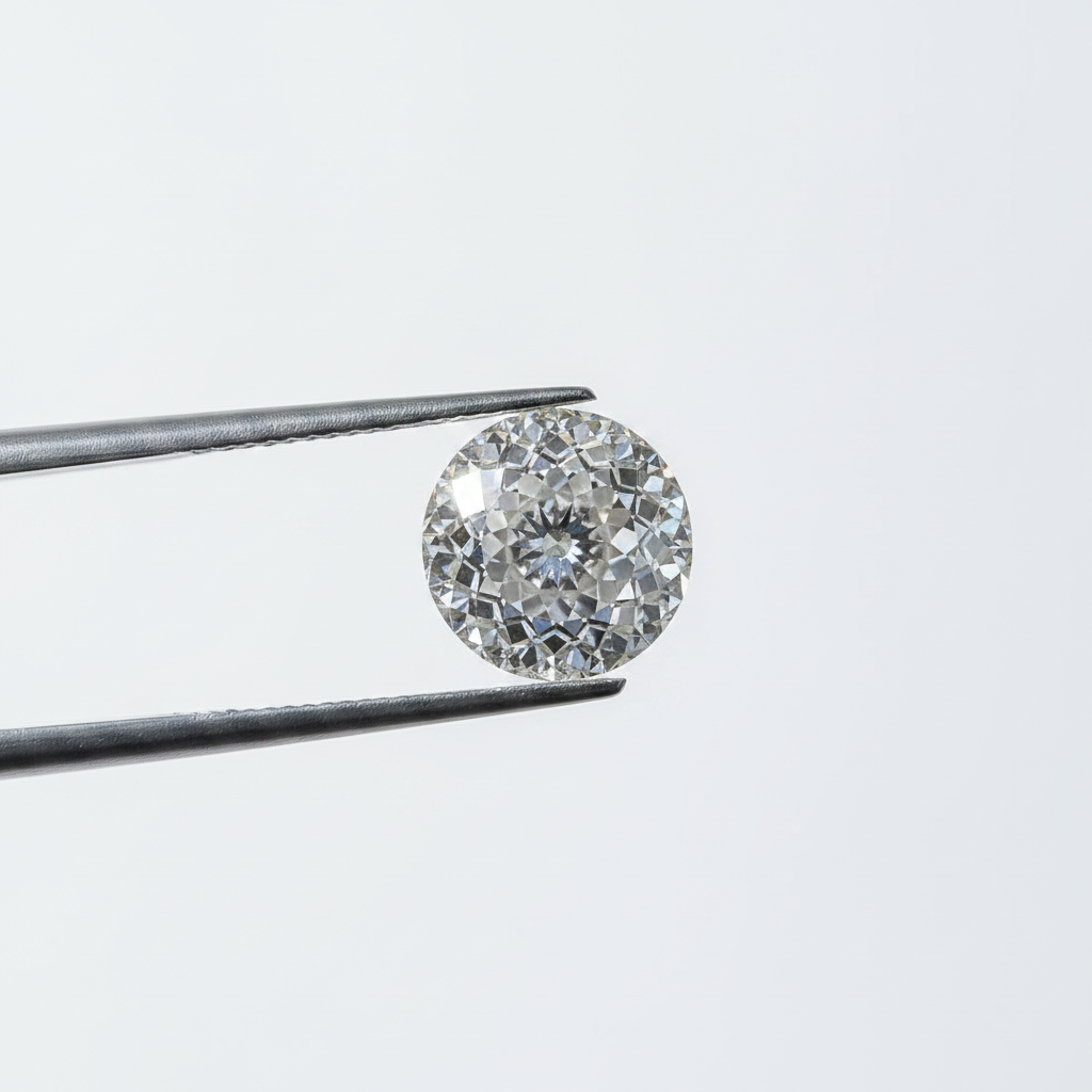 3,55 Karat portugiesischer geschliffener, im Labor gezüchteter Diamant, VS1/E