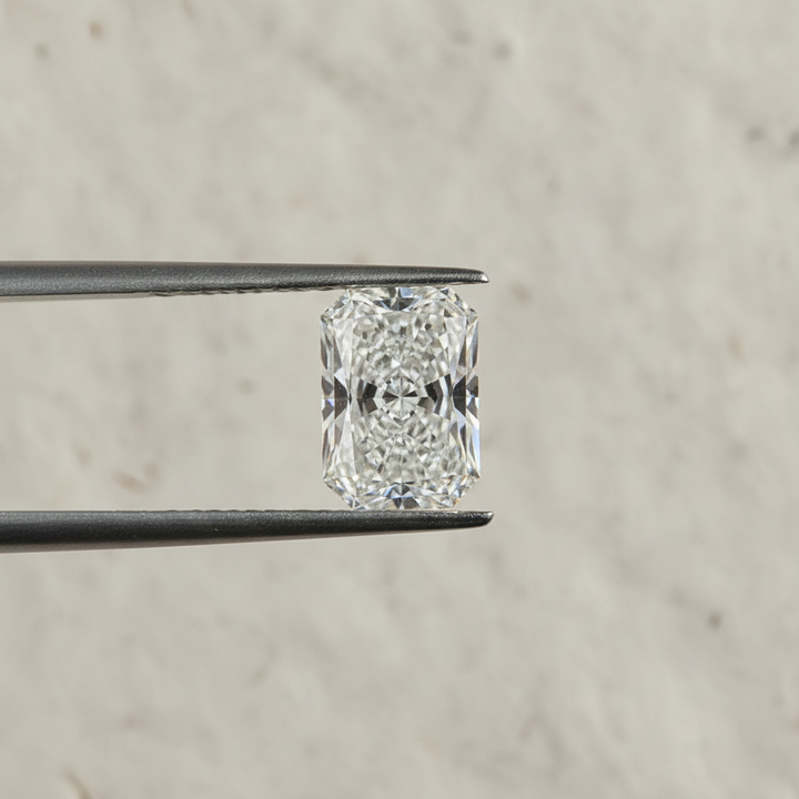 3,55 Karat strahlender, im Labor gezüchteter Diamant, VVS1/F