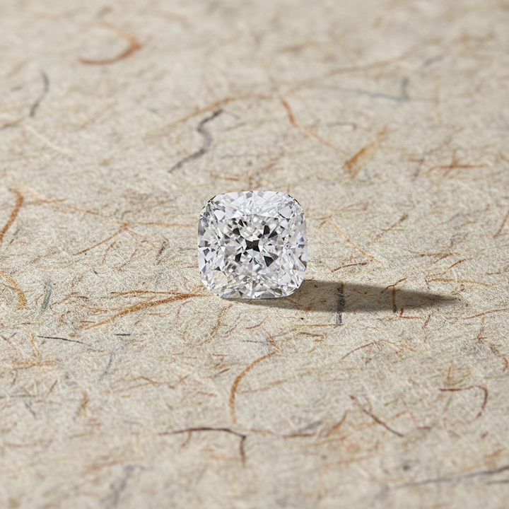 3.56 Carat Cushion Cut Lab Grown Diamond, VVS1/D