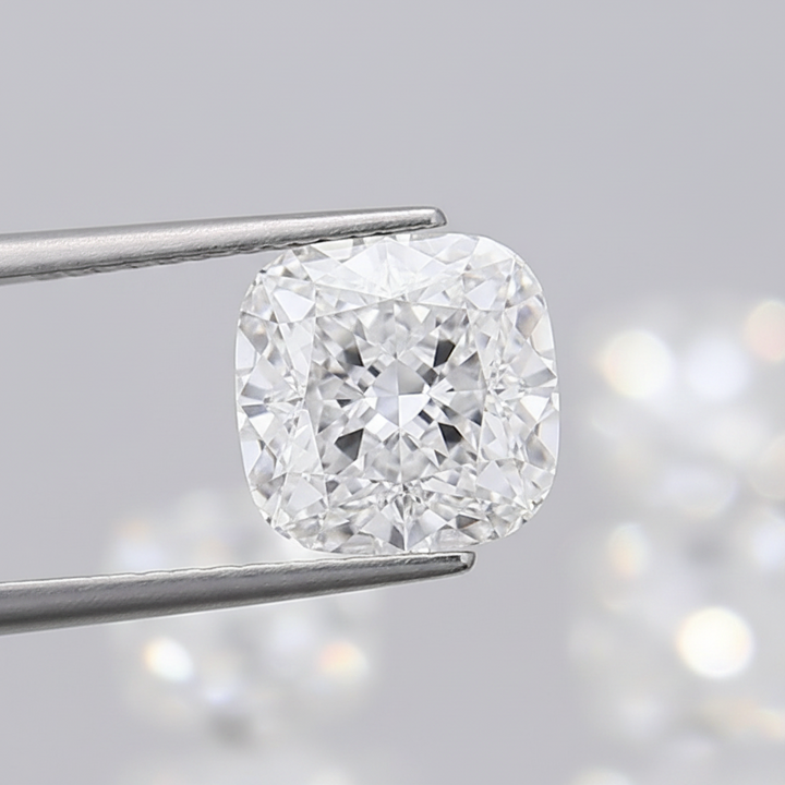 3.56 Carat Cushion Cut Lab Grown Diamond, VVS1/D