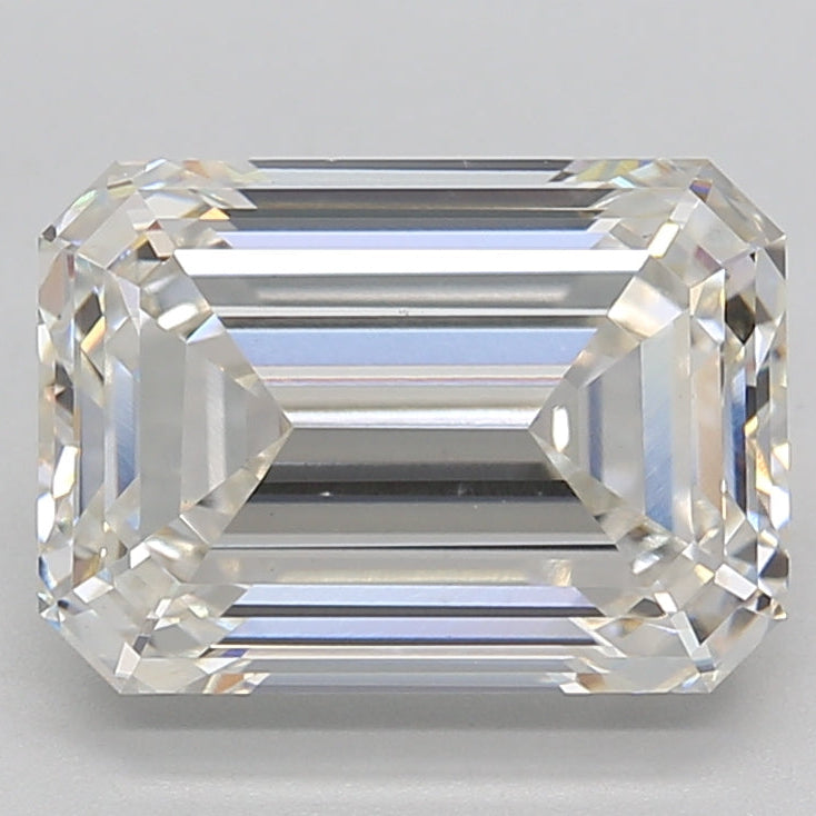 3.57 Carat Emerald Cut Lab Grown Diamond VS1 H