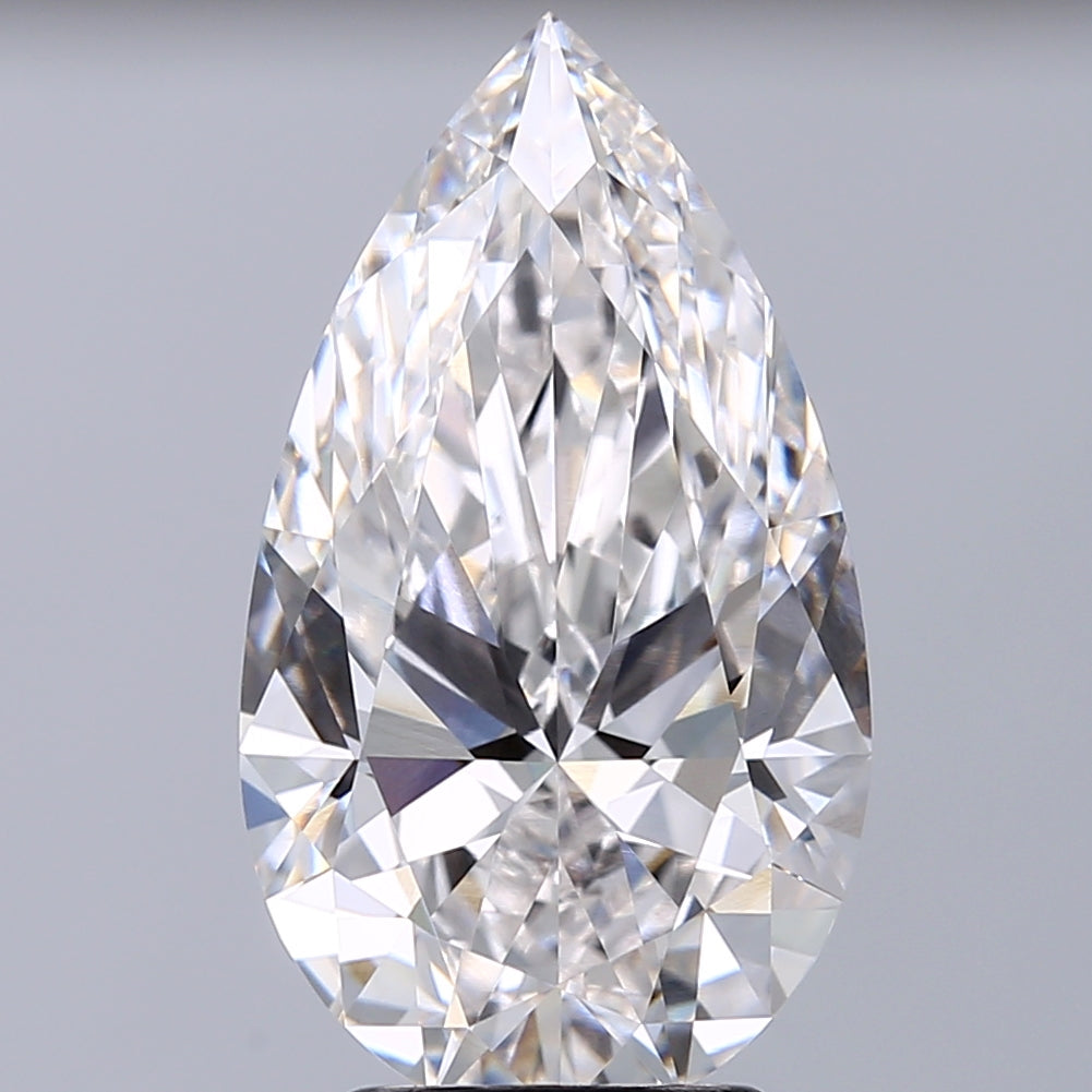3.57 Carat Pear Lab Grown Diamond VVS2 E