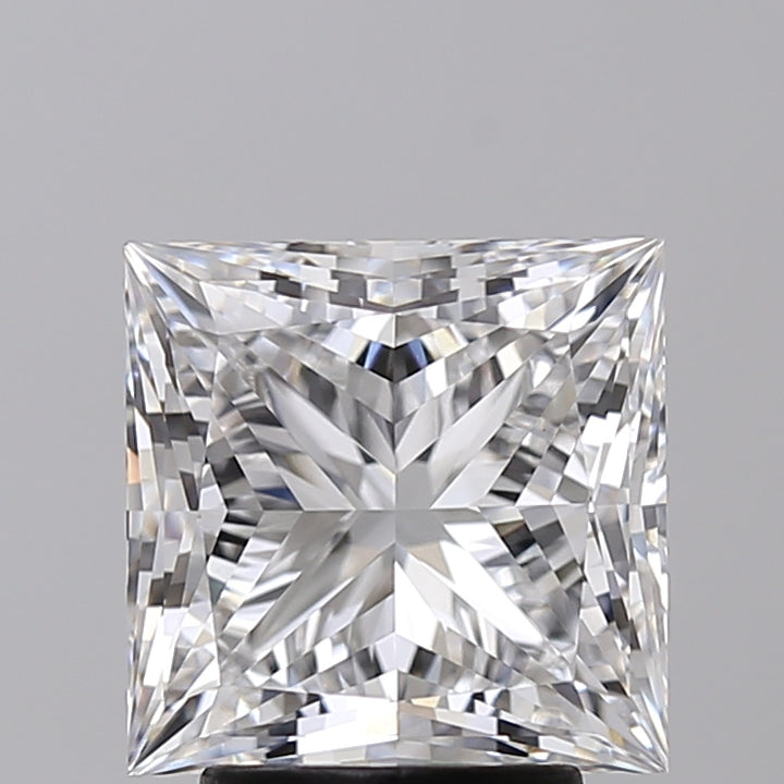 3.59 CT Princess Cut Lab-Grown Diamond - IGI Certified, D Color, VVS2 Clarity