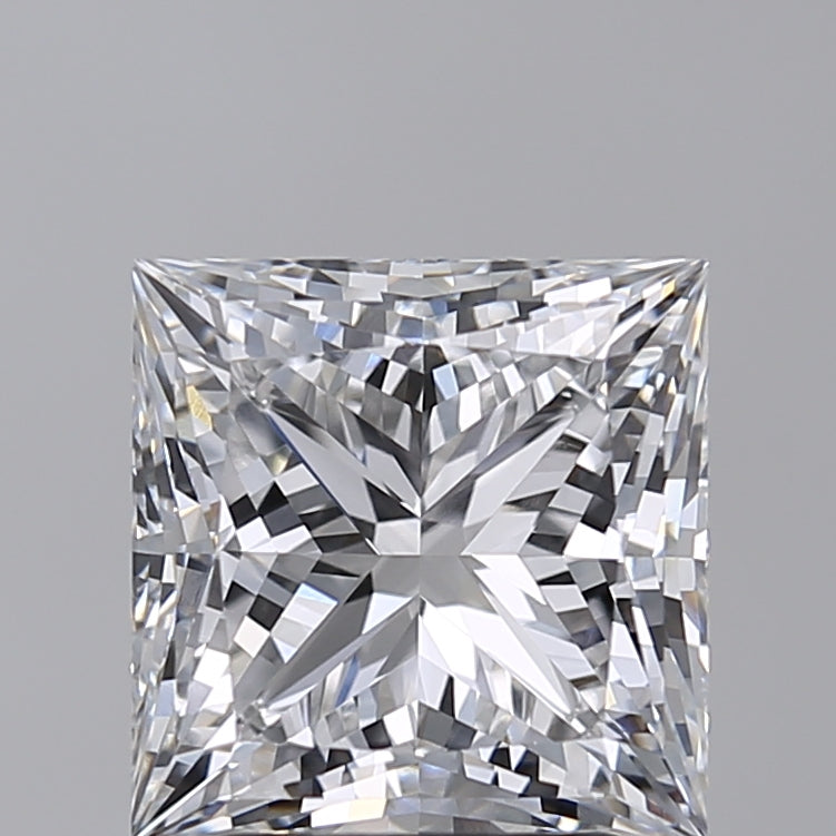 3.59 CT Princess Cut Lab-Grown Diamond - IGI Certified, E Color, VVS2 Clarity