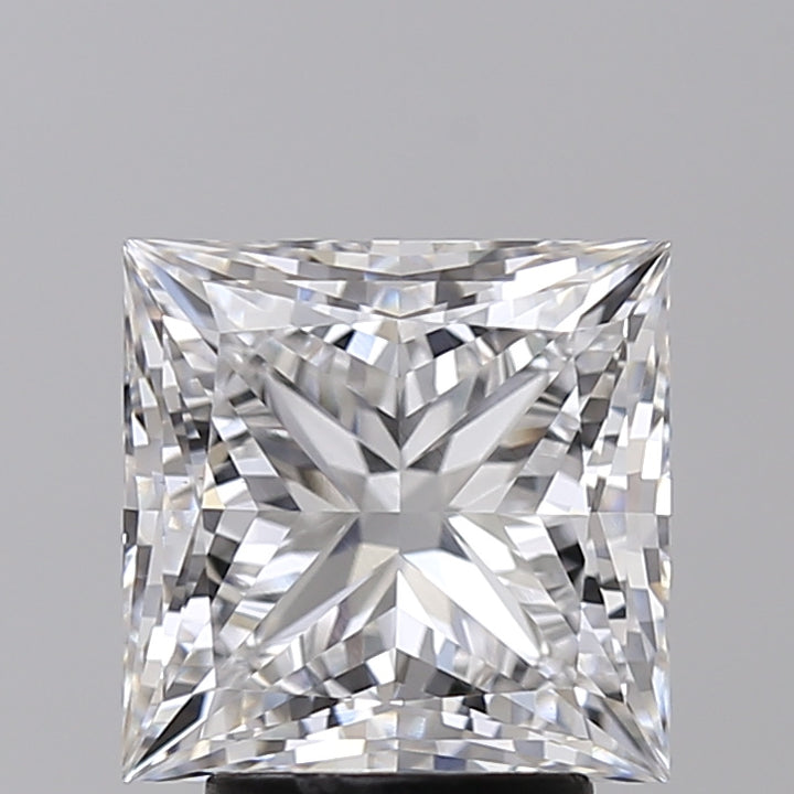 3.62 CT Princess Cut Lab-Grown Diamond - IGI Certified, D Color, VS1 Clarity
