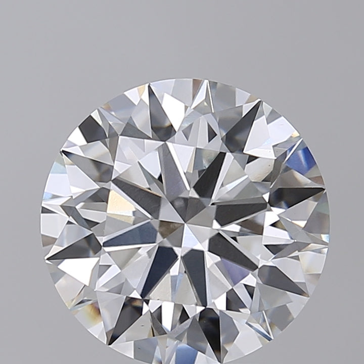3.72 CT Round Lab-Grown Diamond, IGI Certified, F Color, VS1 Clarity