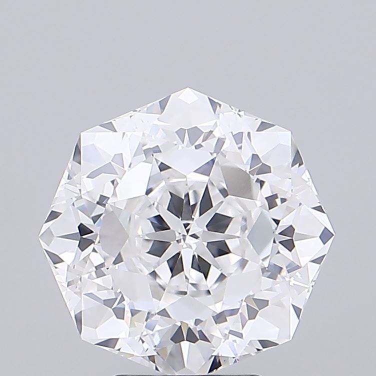 3.74 Carat Octagonal Cut Lab Grown Diamond VS1E