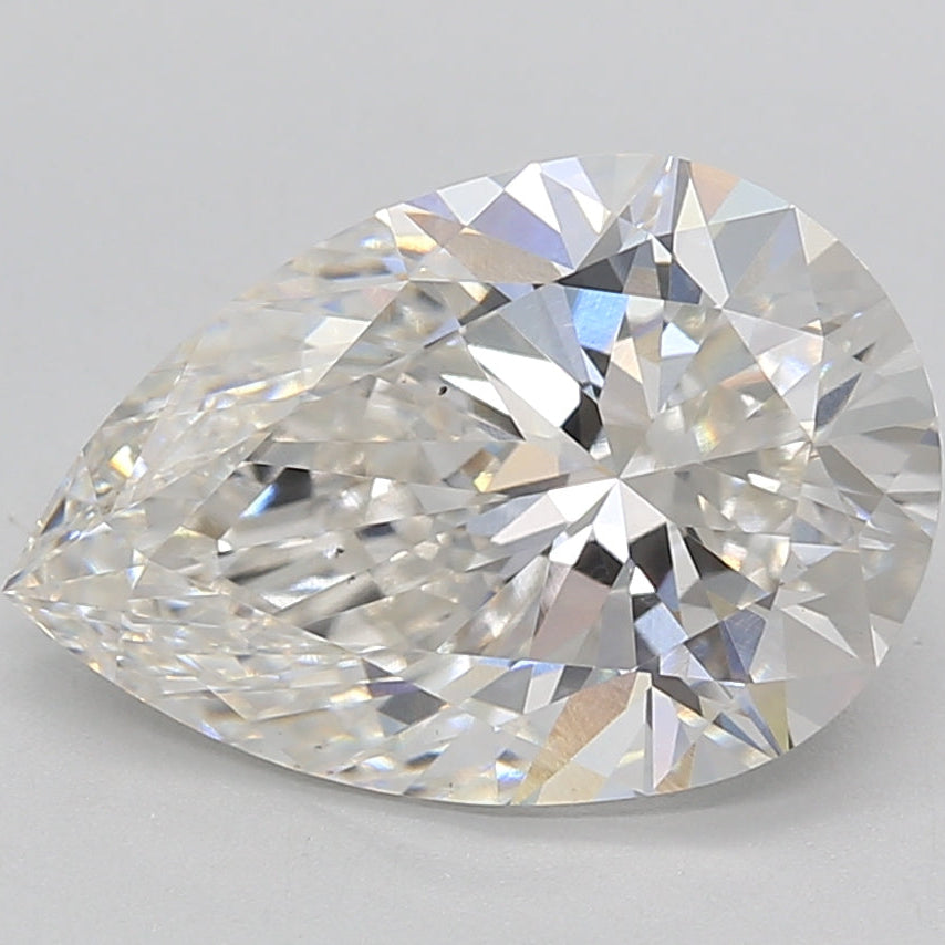3.75 Carat Pear Cut Lab Grown Diamond VS1 G