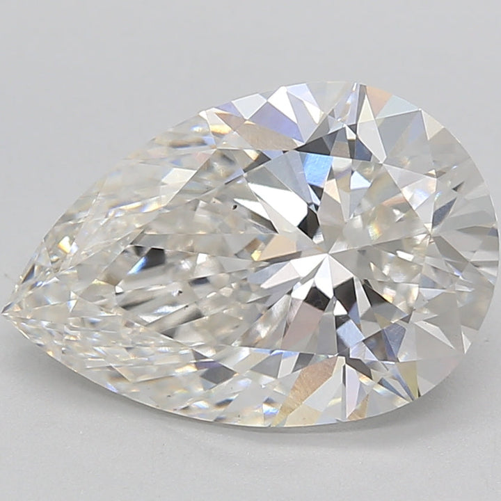 3.75 Carat Pear Cut Lab Grown Diamond VS1 G