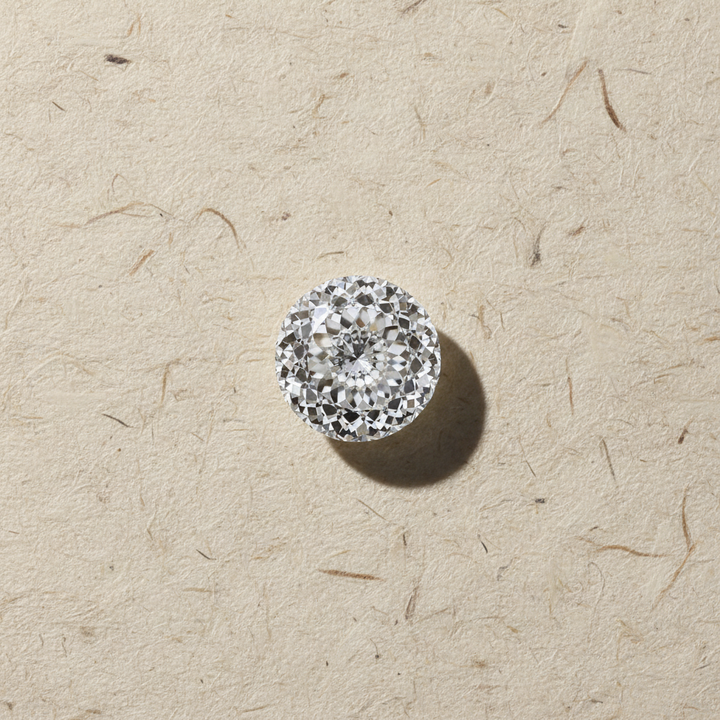 3,75 Karat Lab-Grown-Diamant im portugiesischen Schliff, VS1/F