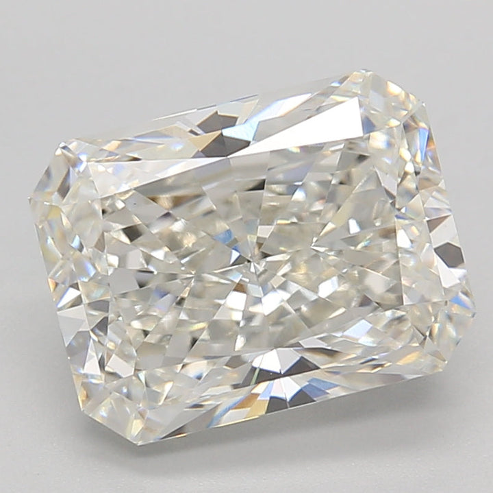 3.75 Carat Radiant Cut Lab Grown Diamond VVS2 G