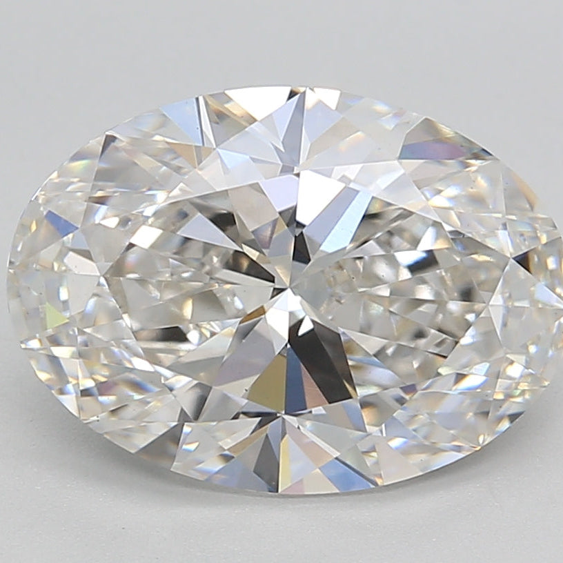 3.77 Carat Oval Cut Lab Grown Diamond VS1 G