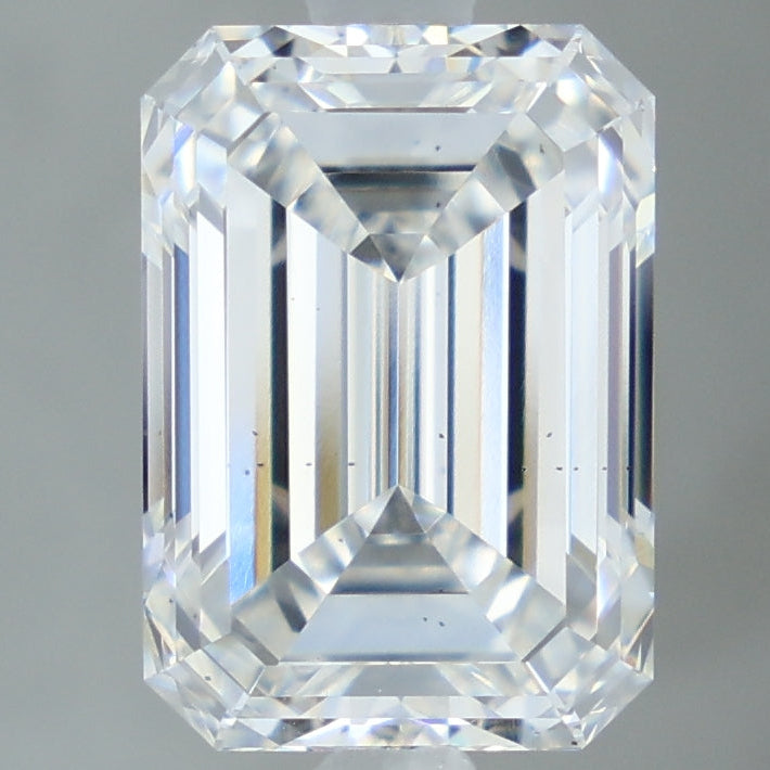 3.79 Carat Emerald Cut Lab Grown Diamond VS2 D