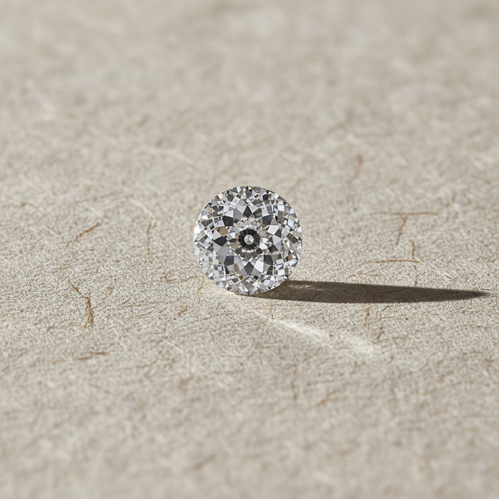 3,80 Karat portugiesischer geschliffener, im Labor gezüchteter Diamant, VS1/D