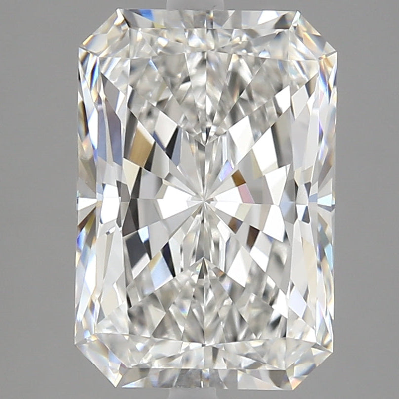 Diamante cultivado em laboratório com corte radiante de 3,83 quilates VVS1 E