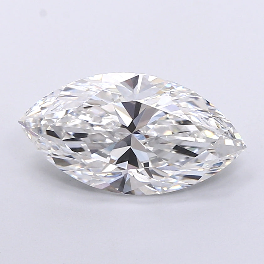 3.87 Carat Marquise Cut Lab Grown Diamond VVS1D