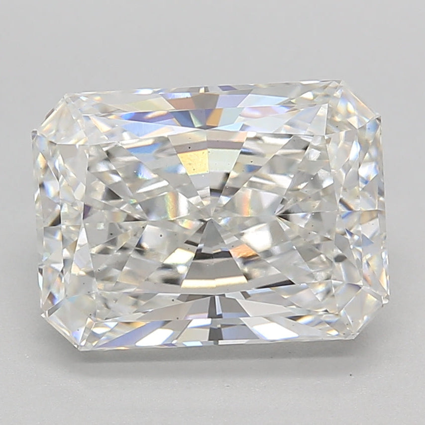 3.89 Carat Radiant Cut Lab Grown Diamond VS2 F