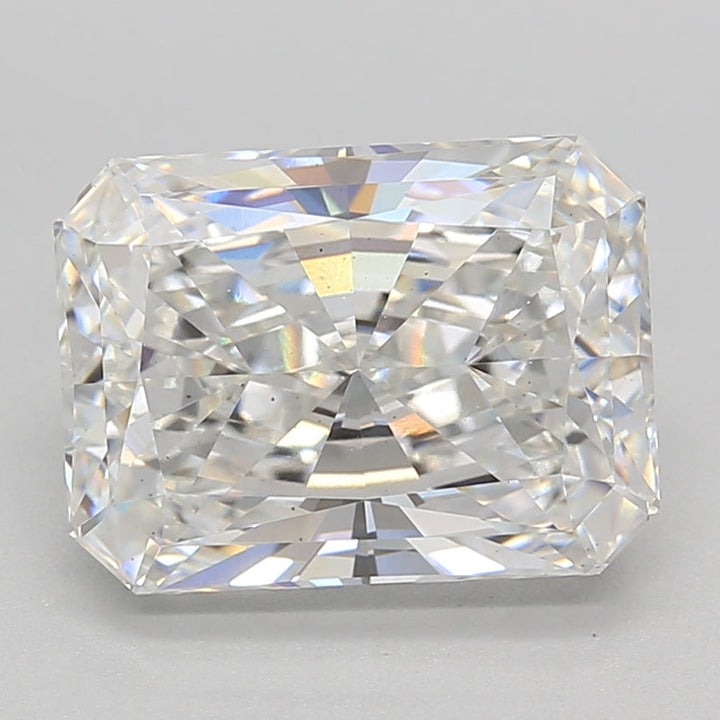 3.89 Carat Radiant Cut Lab Grown Diamond VS2 F