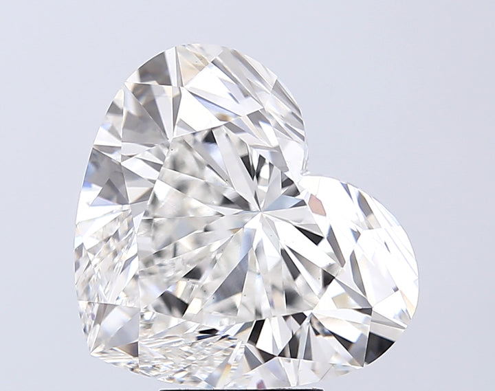 8,09 karaat hartvormige laboratorium-gegroeide diamant, VS1/F