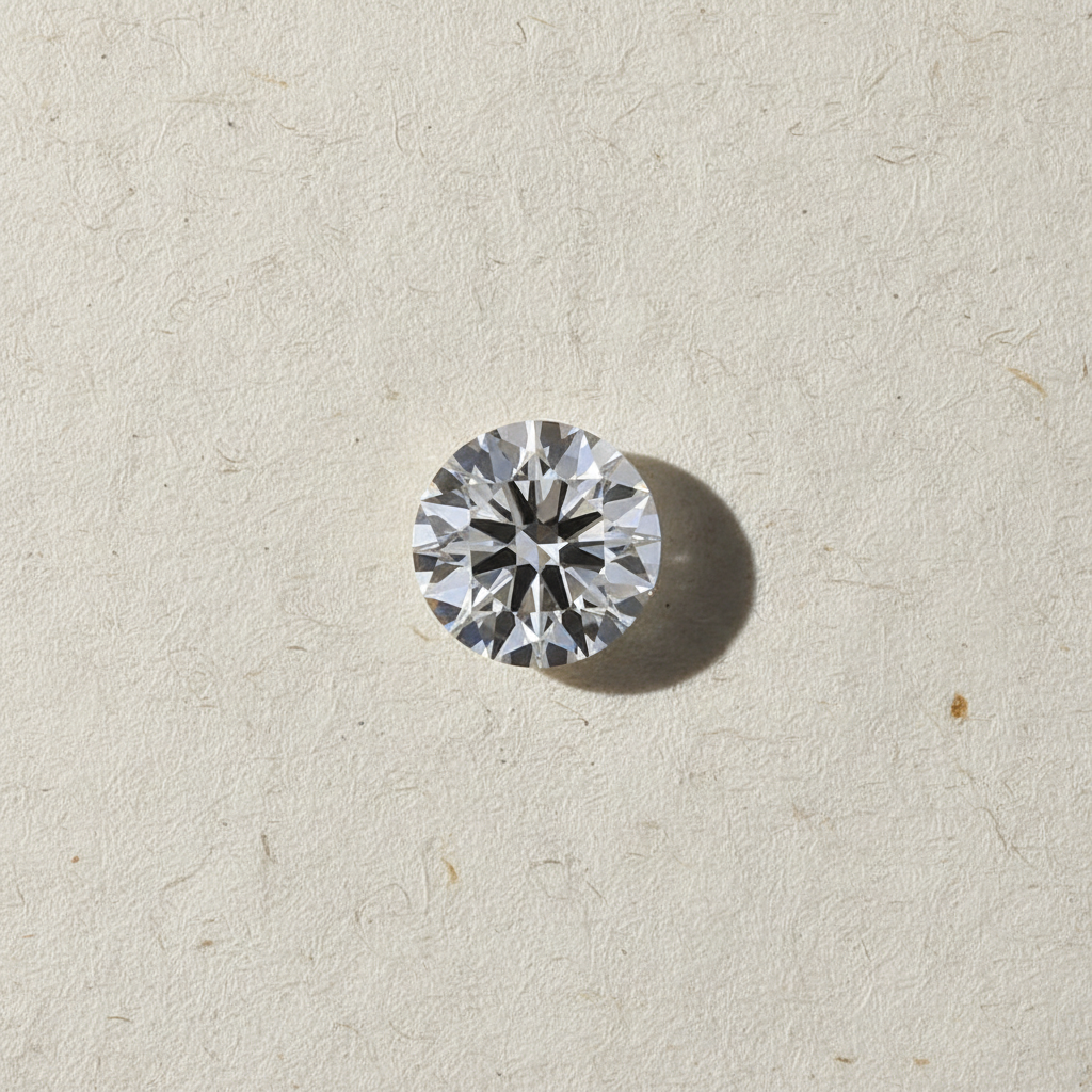 4.06 Carat Round E VVS1 Lab Grown Diamond Ideal Cut IGI Certified
