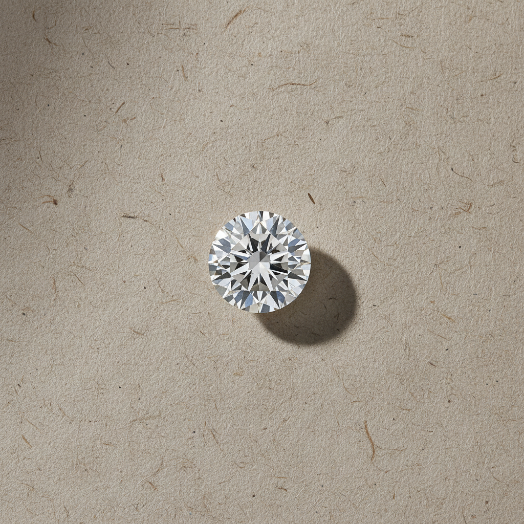 4.16 Carat Round D VVS2 Lab Grown Diamond Excellent Cut IGI Certified